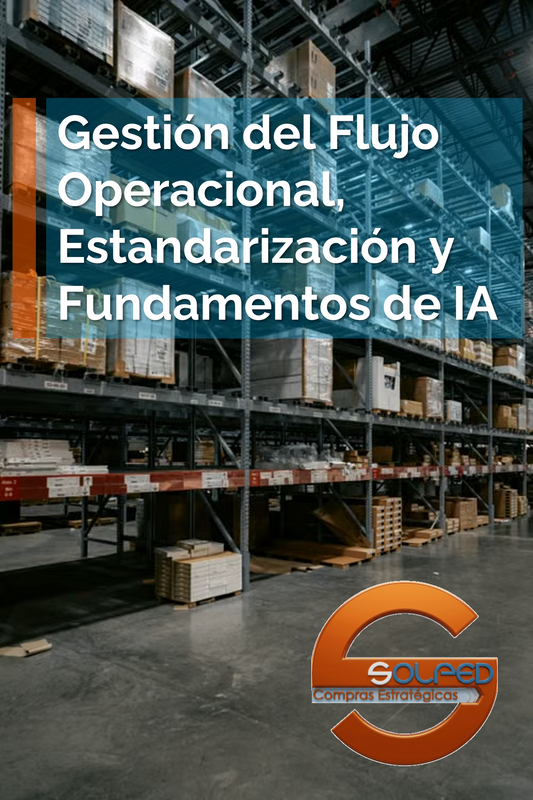 Curso LOG 1: Gestión del Flujo Operacional, Estandarización y Fundamentos de IA (Mín. 8 participantes)